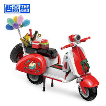 Load image into Gallery viewer, ZHEGAO MINI Blocks Kids Building Toys Bricks Girls Puzzle Cute Motorcycle Model Home Decor Boys Gift 00323 00324 00325 00326