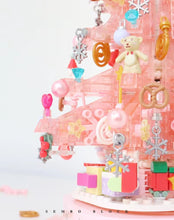 Load image into Gallery viewer, Sembo Blocks Kids Building Toys Girls Puzzle Music Box Christmas Tree Holiday Gift Home Decor 605024