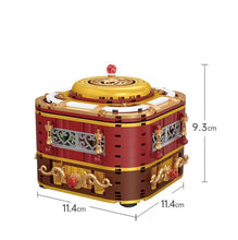 Load image into Gallery viewer, LOZ mini Blocks Kids Building Toys Puzzle Chinese Candy Box New Year Gift Home Decor 2215