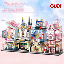 Load image into Gallery viewer, GUDI mini Blocks Kids Building Toys Puzzle Street Girls Holiday Gift Home Decor 51001 51002 51003 51004