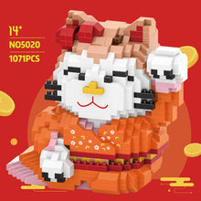 Load image into Gallery viewer, HC Diamond mini Blocks Kids Building Blocks Adult Toys Lucky Cat Puzzle Business Gift