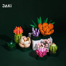 Load image into Gallery viewer, JAKI Blocks Kids Building Toys DIY Bricks Girls Flowers Puzzle Women Gift Home Decor JK2725 2726 2727