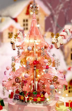 Load image into Gallery viewer, Sembo Blocks Kids Building Toys Girls Puzzle Music Box Christmas Tree Holiday Gift Home Decor 605024
