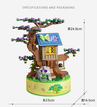 Load image into Gallery viewer, Panlos Blocks Kids Building Bricks Toys Music box House Puzzle Girls Holiday Gift For Birthday Christmas