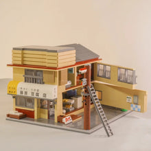 Load image into Gallery viewer, CaDA Blocks Kids Building Toys DIY Bricks Initial D Tofu Shop Puzzle Japanese Street View Boys Girls Gift Home Decor C61031