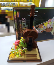 Load image into Gallery viewer, BALODY mini Blocks Kids Building Toys Violin Piano Flowers With Lighting Girls Women Gift Home Decor 21228 21194