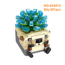 Load image into Gallery viewer, Panlos Blocks Kids Building Toys Bricks Girls Flowers Potted Plant Puzzle Gift 655009 655010 655011 655012 655013 655014 655015 655016