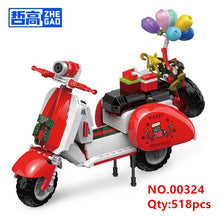 Load image into Gallery viewer, ZHEGAO MINI Blocks Kids Building Toys Bricks Girls Puzzle Cute Motorcycle Model Home Decor Boys Gift 00323 00324 00325 00326