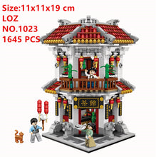 Load image into Gallery viewer, LOZ mini Blocks Kids Building Toys Adult Puzzle Chinese Style 1023-1025 (no box)