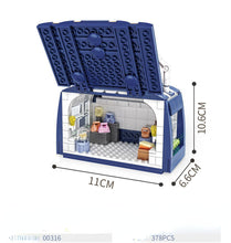 Load image into Gallery viewer, ZG 00311-00316 mini Blocks Kids Building Bricks Toys Women's Bag Model Puzzle Girls Gift Home Decor