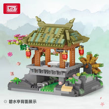 Load image into Gallery viewer, LOZ MINI Blocks Kids Building Toy Bricks Chinese Ancient Architecture Kiosk Home Decor 8125