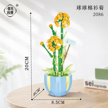 Load image into Gallery viewer, 2080 2081 2082 2083 2084 2085 2086 2087 2088 Kids Building MINI Blocks Toys DIY Bricks Girls Puzzle Flower Potted Plant Holiday Gift Home Decor