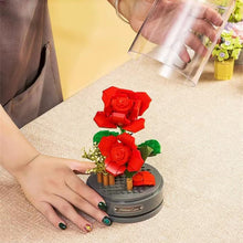 Load image into Gallery viewer, JAKI Blocks Kids Building Toys Bricks Girls Flowers Puzzle Music Box Home Decor Womens Gift 2675 2676 2677 2678