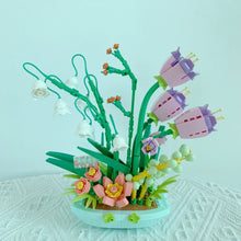 Load image into Gallery viewer, WL2113 2115 Kids Building Blocks DIY Flower Bricks Girls Toys Pot Plant Puzzle Women Gift Home Decor