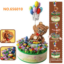 Load image into Gallery viewer, Panlos Blocks Kids Building Bricks Toys Music box House Puzzle Girls Holiday Gift For Birthday Christmas