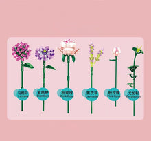 Load image into Gallery viewer, FC Blocks Kids Building Toys Bricks Flower Puzzle Girls Gift Home Decor Lighting Greeting card 8307 8308