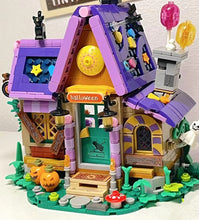Load image into Gallery viewer, BALODY mini Blocks Kids Building Toys Halloween House Puzzle Holiday Gift Home Decor With Lighting 21052