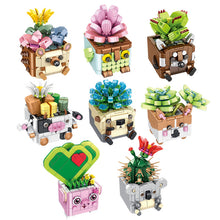 Load image into Gallery viewer, Panlos Blocks Kids Building Toys Bricks Girls Flowers Potted Plant Puzzle Gift 655009 655010 655011 655012 655013 655014 655015 655016