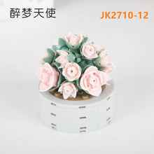 Load image into Gallery viewer, JAKI Blocks Kids Building Toys Bricks Girls Flowers Potted Plant Puzzle Home Decor Womens Gift JK2710