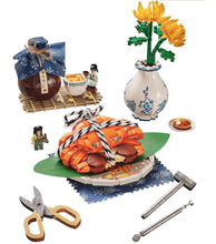 Load image into Gallery viewer, LOZ mini Blocks Kids Building Bricks Toys Chinese Food Hairy Crabs Lobster Puzzle Home Decor Gift 1945 1946