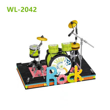 Load image into Gallery viewer, WL2042 2043 Kids Building Blocks Bricks Girls Toys Puzzle Boys Gift Music Drum Keyboards Home Decor