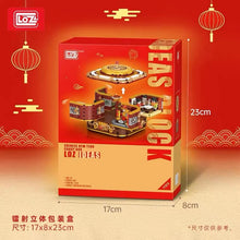 Load image into Gallery viewer, LOZ mini Blocks Kids Building Toys Puzzle Chinese Candy Box New Year Gift Home Decor 2215