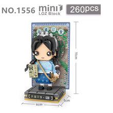 Load image into Gallery viewer, LOZ mini Blocks Kids Building Toys DIY Bricks Girls Puzzle China Gift 1553-1556