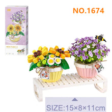 Load image into Gallery viewer, LOZ mini Blocks Kids Building Blocks Girls Toys Flowers Puzzle Women Gift Home Decor 1657 1658 1659 1660 1661 1670 1671 1672 1673 1674