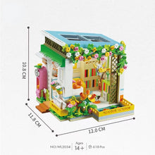 Load image into Gallery viewer, WL2033 2034 2035 2036 Kids Building Blocks Bricks Girls Toys Puzzle Flower House Gift