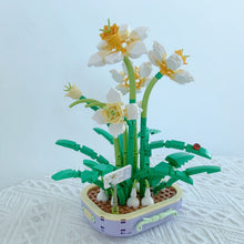 Load image into Gallery viewer, WL2113 2115 Kids Building Blocks DIY Flower Bricks Girls Toys Pot Plant Puzzle Women Gift Home Decor
