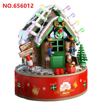 Load image into Gallery viewer, Panlos Blocks Kids Building Bricks Toys Music box House Puzzle Girls Holiday Gift For Birthday Christmas