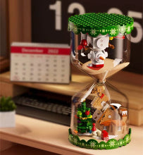 Load image into Gallery viewer, Sembo Blocks Kids Building Toys Girls Christmas Hourglass Noctilucent Sand Gift Home Decor 605027
