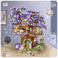 Load image into Gallery viewer, LOZ 1065 mini Block Kids Building DIY Bricks Toys Teens Gift Puzzle Spirit Tree Noctilucent Light Blocks