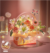 Load image into Gallery viewer, LOZ mini Blocks Kids Building Toys DIY Bricks Flower Bouquet Puzzle With Lighting Girls Women Lover Gift Home Decor 1951 1952