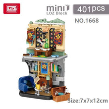 Load image into Gallery viewer, LOZ mini Blocks Kids Building Bricks Toys Boys Gift Girl Magic School Puzzle 1666 1667 1668 1669