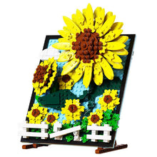 Load image into Gallery viewer, QZL Blocks Kids Building Toys DIY Bricks Sunflower Decorative Painting Puzzle Home Decor Women Girls Gift 92003