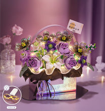 Load image into Gallery viewer, LOZ mini Blocks Kids Building Toys DIY Bricks Flower Bouquet Puzzle With Lighting Girls Women Lover Gift Home Decor 1951 1952