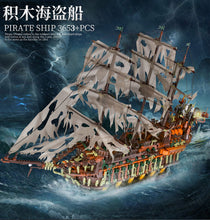 Load image into Gallery viewer, Mould King Blocks Kids building toys Adult MOC Blocks Pirate Boat Puzzle 13138 no box