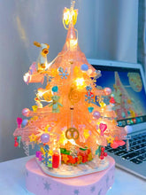 Load image into Gallery viewer, Sembo Blocks Kids Building Toys Girls Puzzle Music Box Christmas Tree Holiday Gift Home Decor 605024