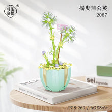 Load image into Gallery viewer, 2080 2081 2082 2083 2084 2085 2086 2087 2088 Kids Building MINI Blocks Toys DIY Bricks Girls Puzzle Flower Potted Plant Holiday Gift Home Decor