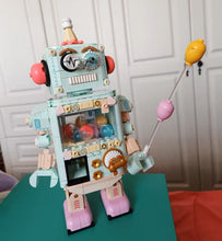 Load image into Gallery viewer, JAKI Blocks Kids Building Toys DIY Bricks Gashapon Machine Robot Board Family Party Games Girls Boys Gift Holiday Birthday 8218 8219
