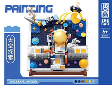 Load image into Gallery viewer, ZHEGAO mini Blocks Kids Building Toys DIY Bricks Girls Gift Painting Flowers Puzzle Home Decor 1013 1014 1015