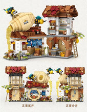 Load image into Gallery viewer, LOZ mini Blocks Kids Building Bricks Girls Toys Pig Butcher's Shop Honey Workshop Puzzle Home Decor Holiday Gift 1942 1943