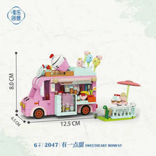 Load image into Gallery viewer, WL2044 2045 2046 2047 Kids Building Blocks Bricks Girls Toys Puzzle Gift Snack Truck Model