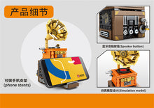 Load image into Gallery viewer, Sembo Building Blocks Bluetooth Speaker Phone Stents Holder Kids DIY Toys Gift 708600 708601