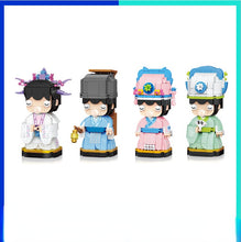 Load image into Gallery viewer, WL 2037-2040 Liangshanbo&Zhuyingtai Story Figure Model Kids Building Blocks Bricks Girls Toys Puzzle Gift