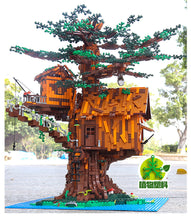 Load image into Gallery viewer, Mould King Blocks Kids building toys Adult MOC Blocks Housetree Puzzle with Lighting 16033 no box