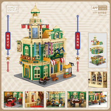 Load image into Gallery viewer, LOZ 1039 mini Block Kids Building Bricks Toys Adult Puzzle Chinese Style Store 2768pcs