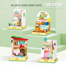 Load image into Gallery viewer, 2067 2068 2069 2070 2071 2072 2073 2074 Kids Building Blocks Bricks Girls Toys Puzzle Flower House Holiday Gift