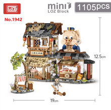 Load image into Gallery viewer, LOZ mini Blocks Kids Building Bricks Girls Toys Pig Butcher's Shop Honey Workshop Puzzle Home Decor Holiday Gift 1942 1943